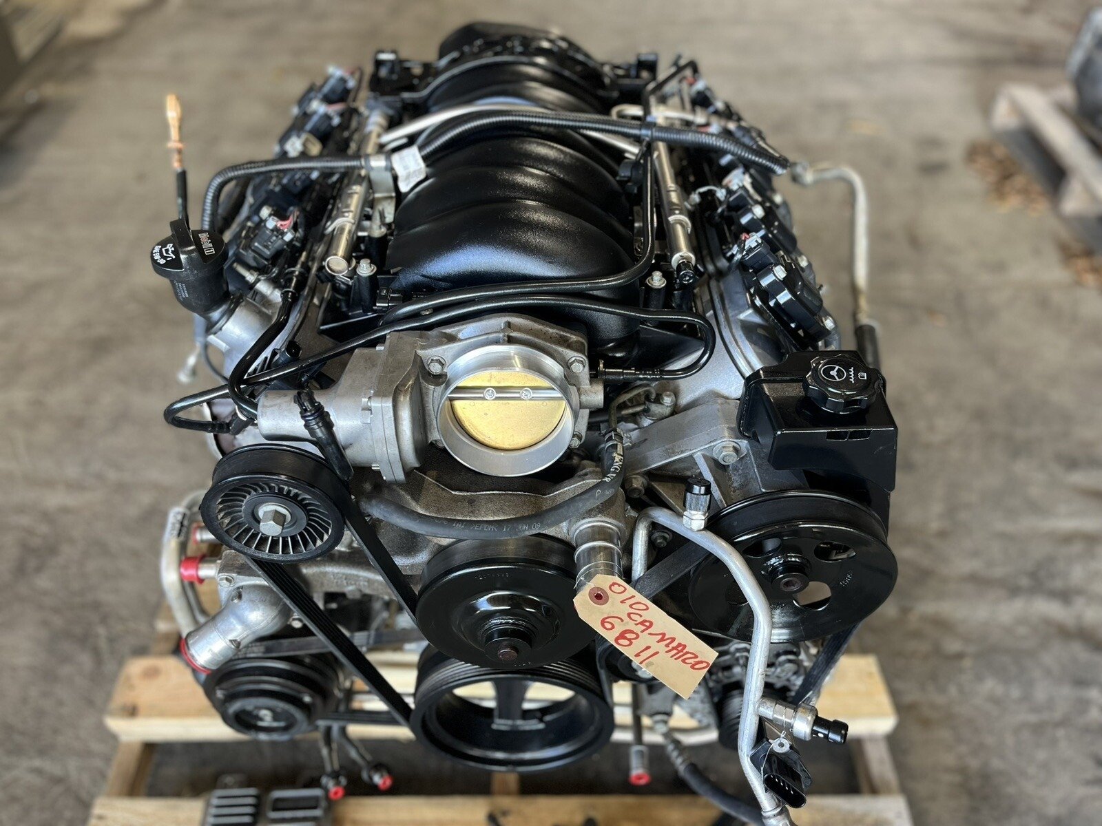2010 Chevrolet Camaro 6.2L L99 Engine & 6L80E Transmission Pullout – OEM Camaro SS Drivetrain - Image 6