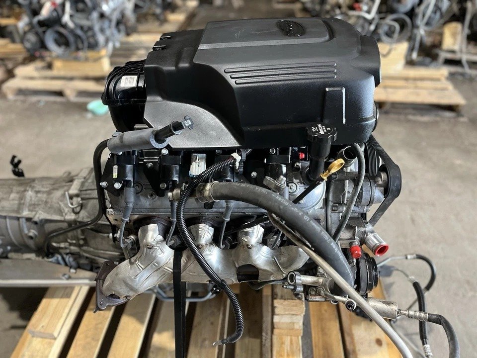 2013 GMC Yukon Denali 6.2L L94 Engine & 6L80E Transmission Pullout – Complete OEM Drivetrain - Image 2