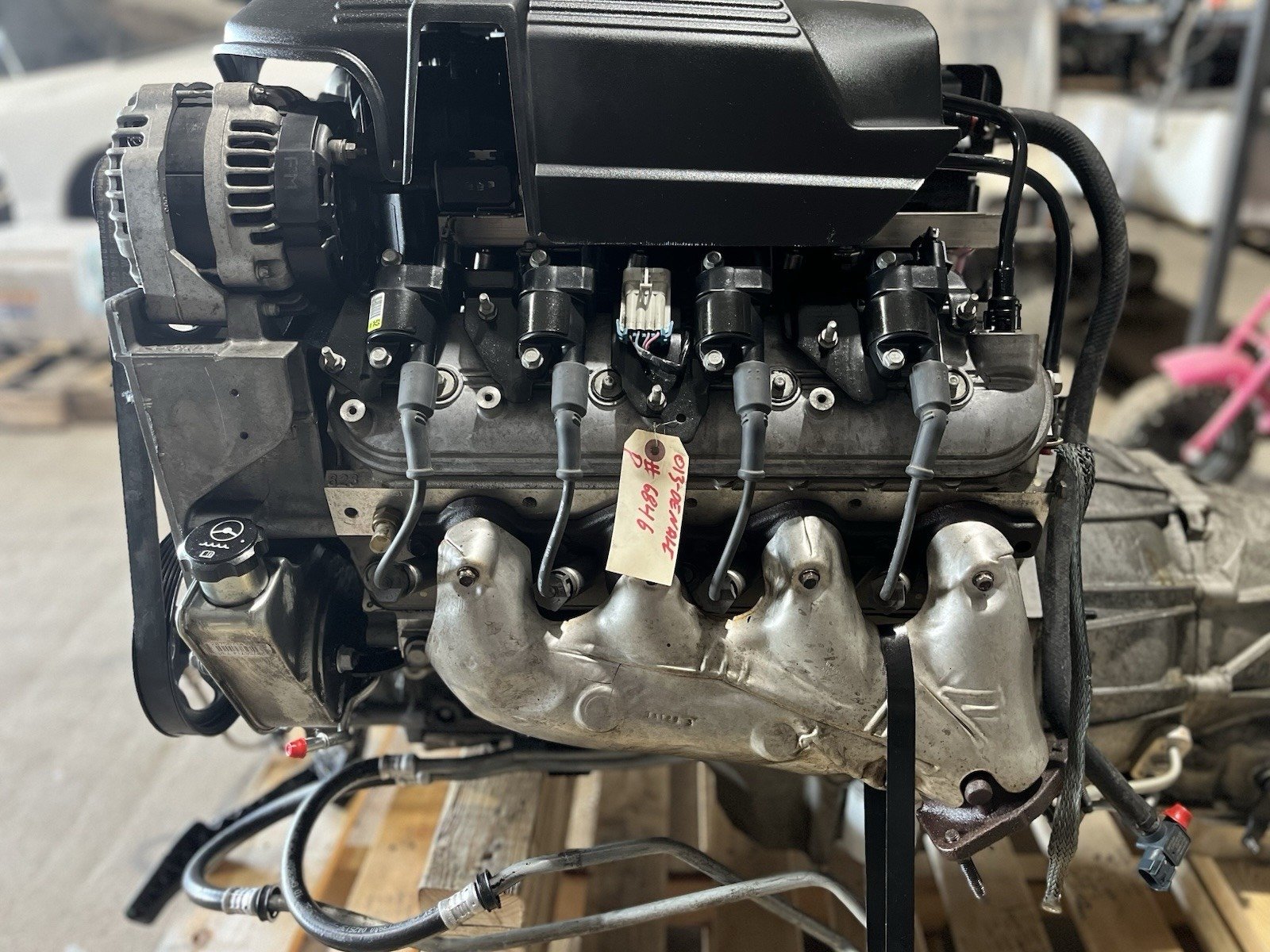 2013 GMC Yukon Denali 6.2L L94 Engine & 6L80E Transmission Pullout – Complete OEM Drivetrain - Image 7
