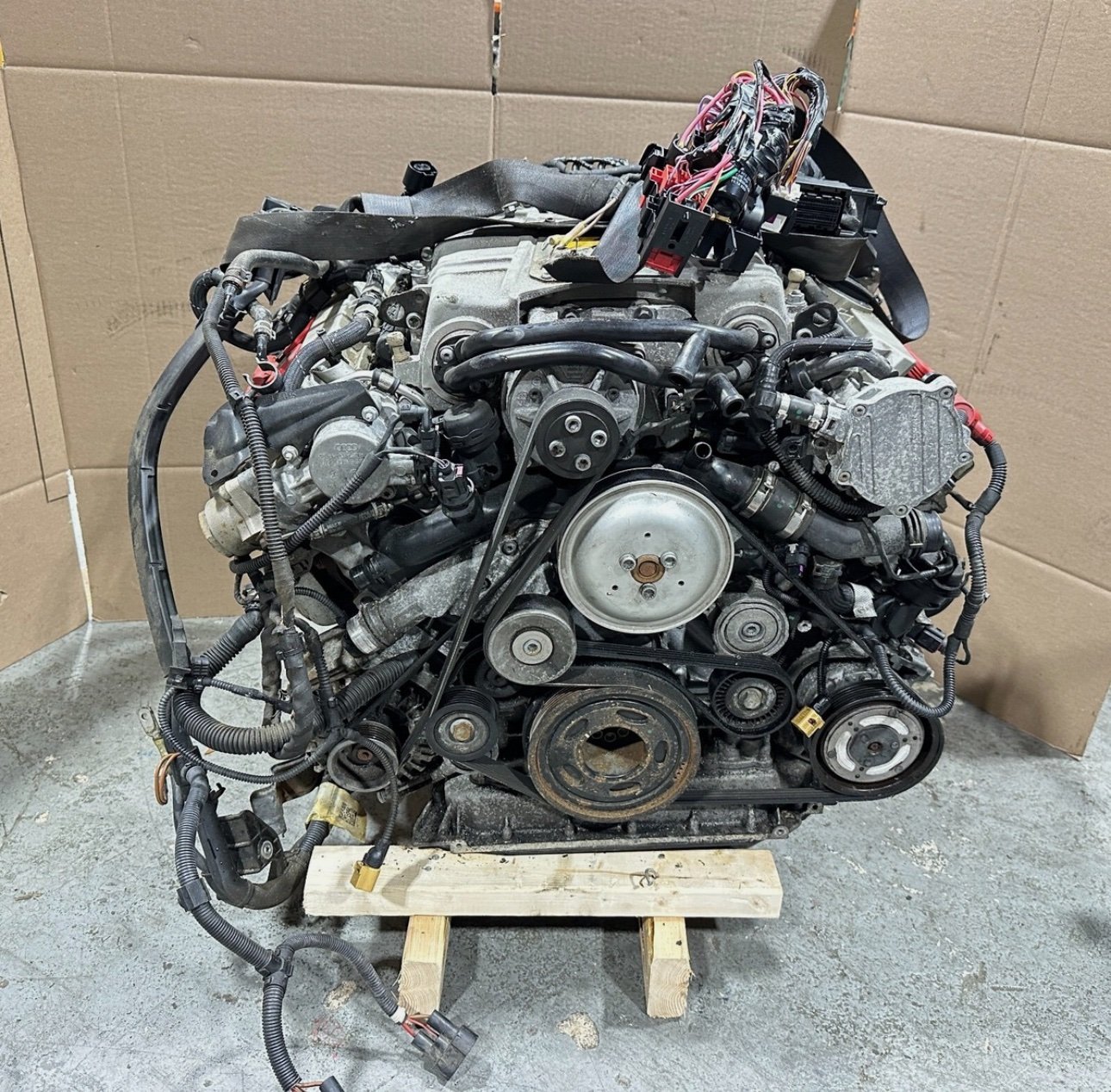 Audi A6 3.0L TFSI V6 Engine - Complete C7.5 facelift CREC supercharged V6 luxury engine standalone replacement long block kit