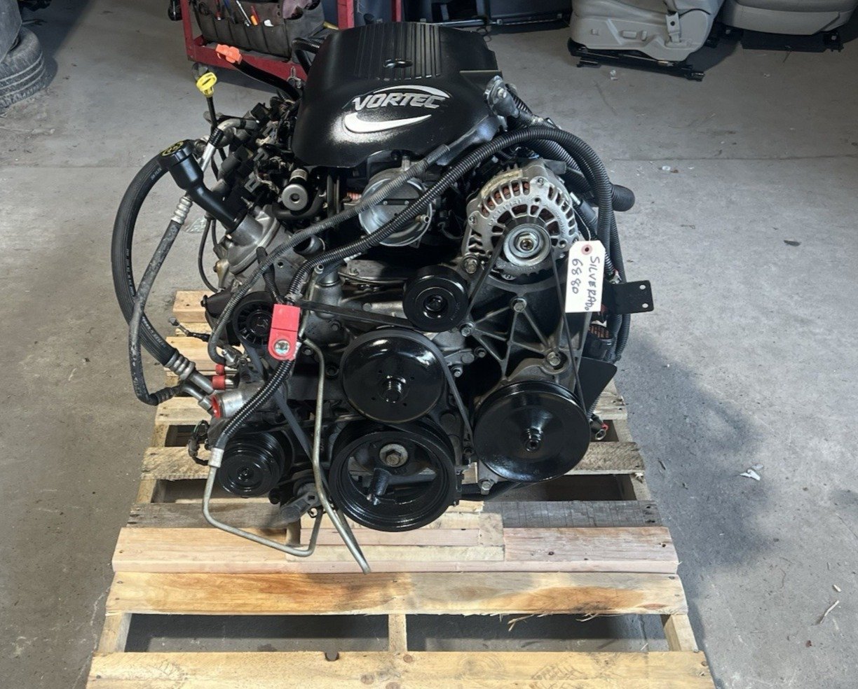 2001 Chevy Silverado 5.3L L59 Engine - Complete 4WD V8 Drivetrain Package with 4L60E Transmission and NP8 Transfer Case.