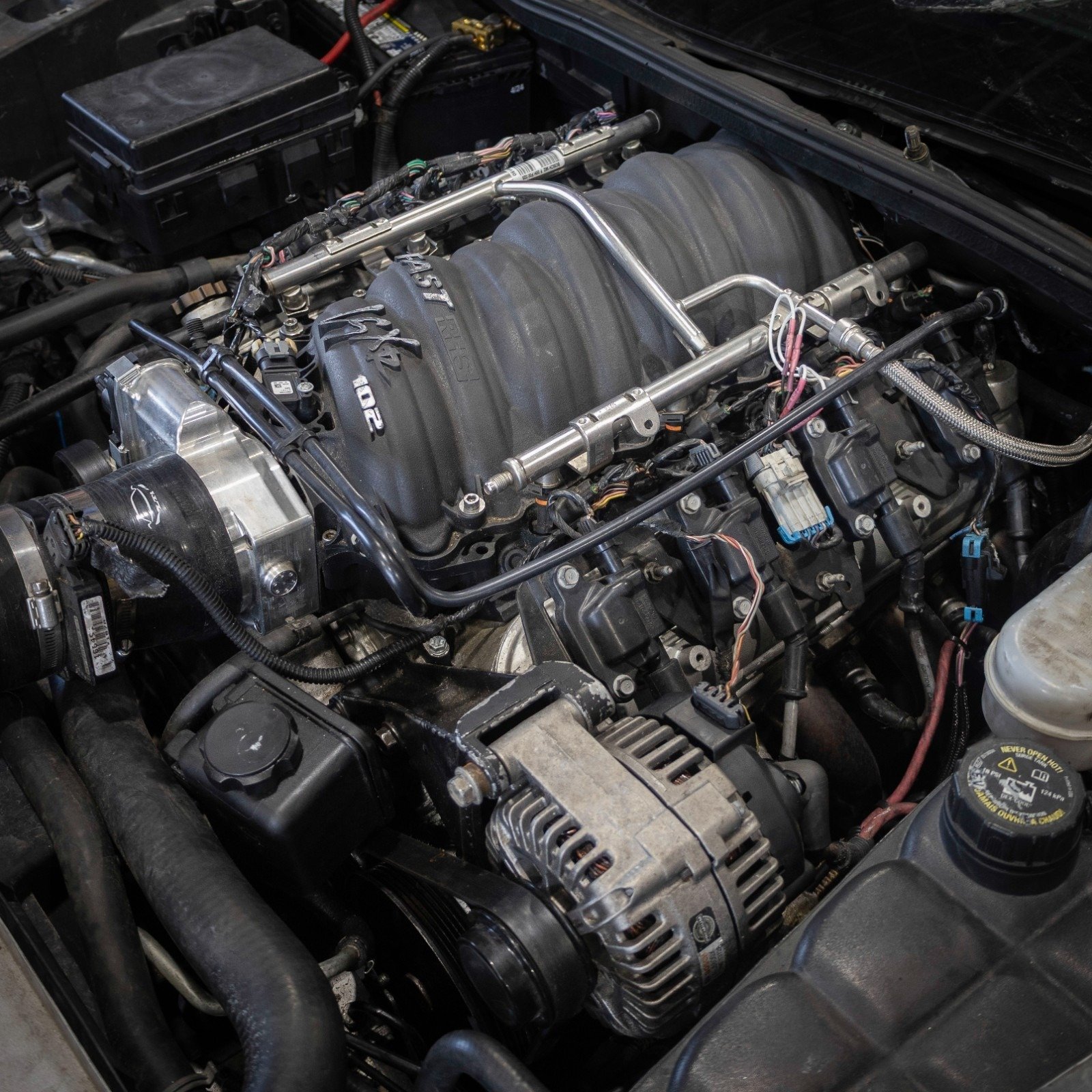 2005 Chevrolet Corvette – 6.0L LS2 Engine & T56 6-Speed Manual Transmission Pullout - Image 3