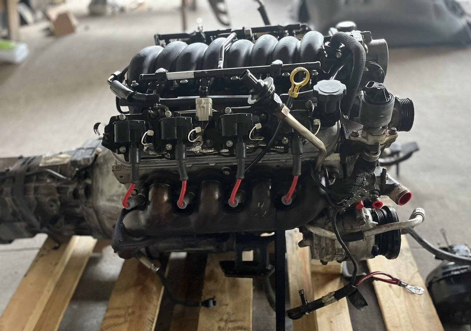1999 Pontiac Trans Am – 5.7L LS1 Engine & T-56 6-Speed Manual Transmission Pullout - Image 4