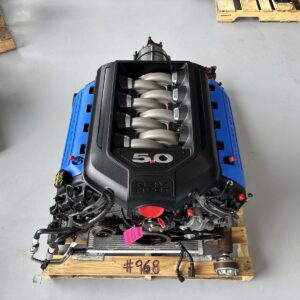 2014 Mustang 5.0L Coyote Engine - Complete Gen 1 aluminum DOHC V8 engine and 6R80 automatic transmission standalone pullout conversion kit