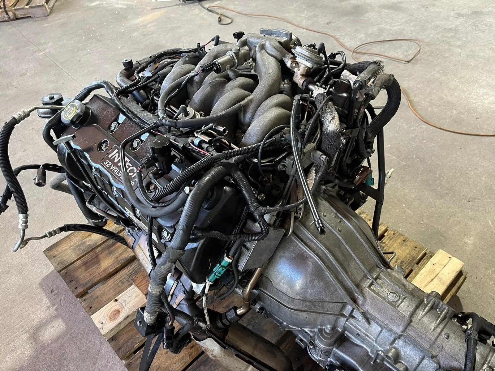 1998 LINCOLN MARK VIII 4.6L DOHC ENGINE TRANS - Image 3