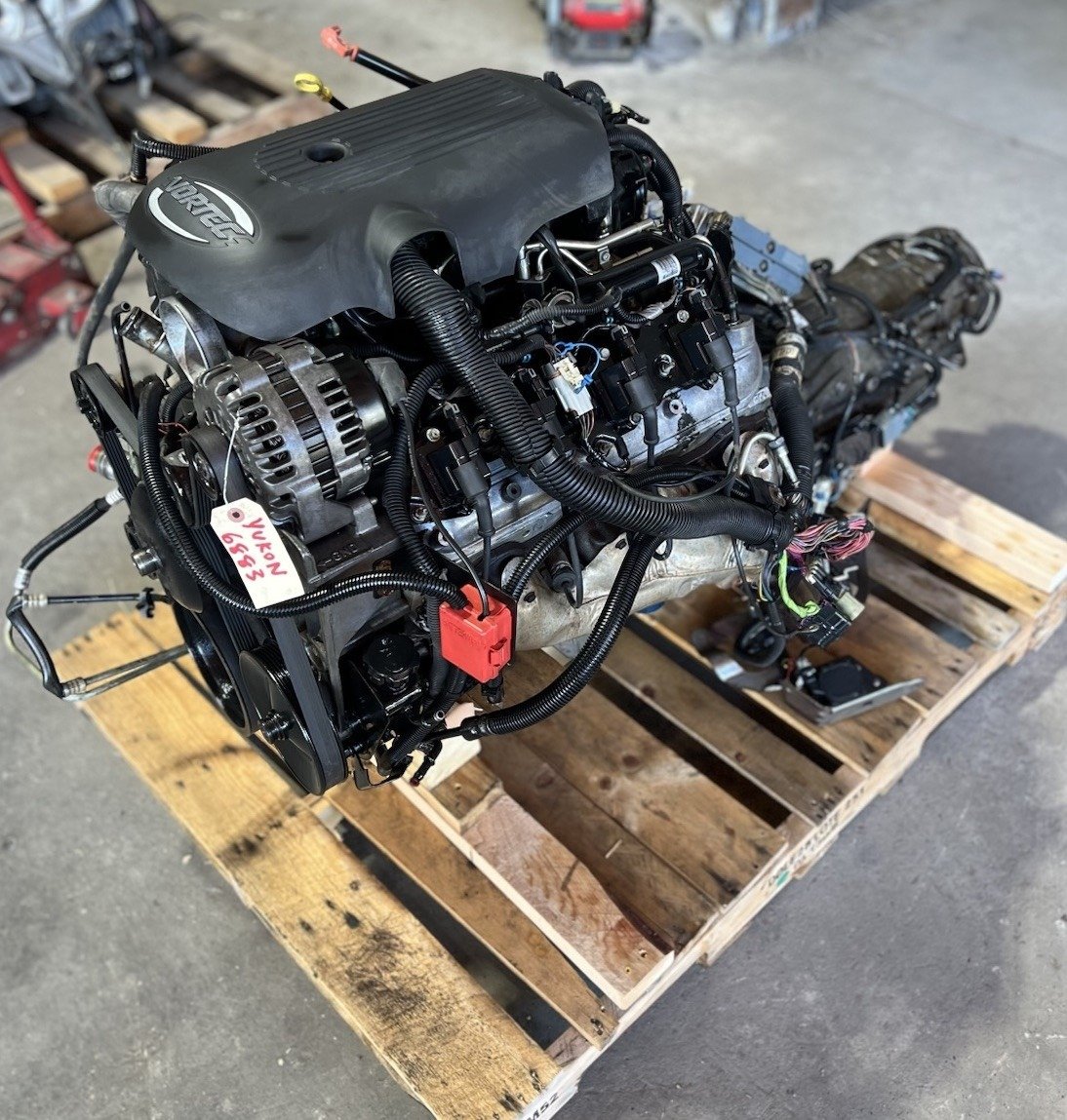 5.3L ENGINE L59 2WD 4L60E TRANSMISSION – LS1 LM7 LQ4 LQ9- 04 GMC YUKON XL - Image 4
