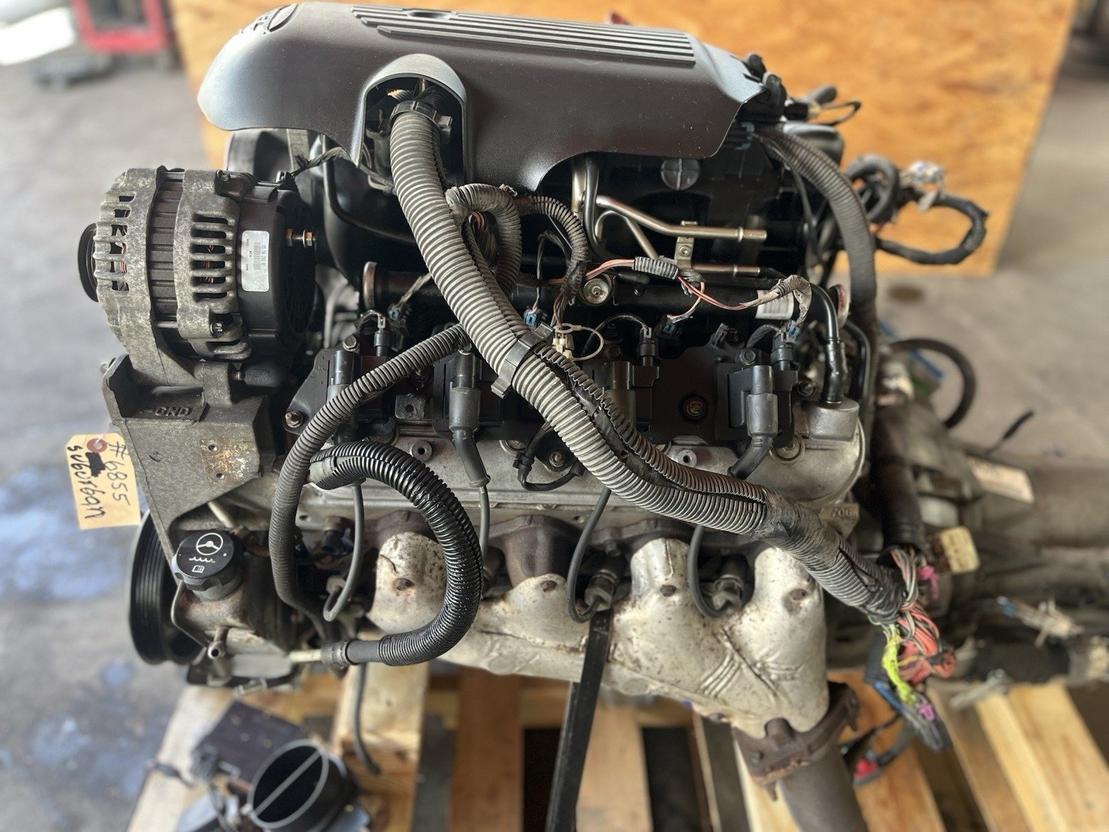 04 5.3L ENGINE LM7 2WD 4L60E TRANSMISSION – LS1 L59 LQ4 LQ9 – 04 SUBURBAN - Image 8