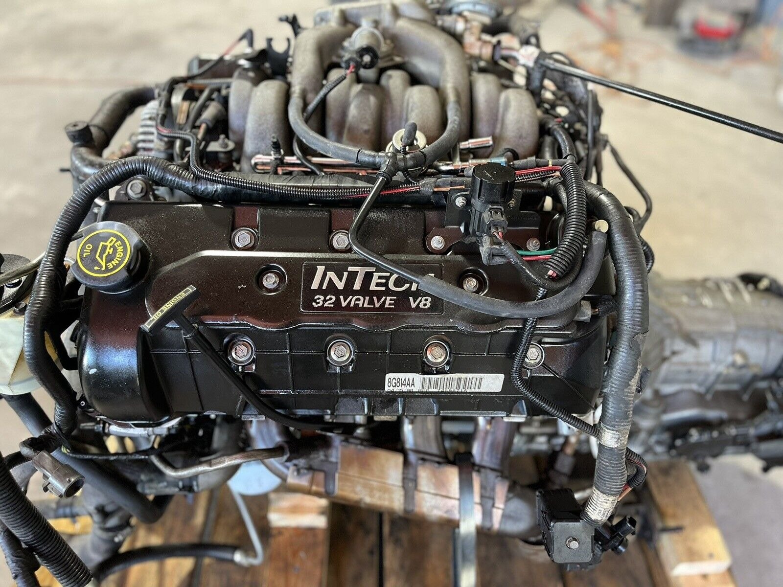 1998 LINCOLN MARK VIII 4.6L DOHC ENGINE TRANS - Image 6