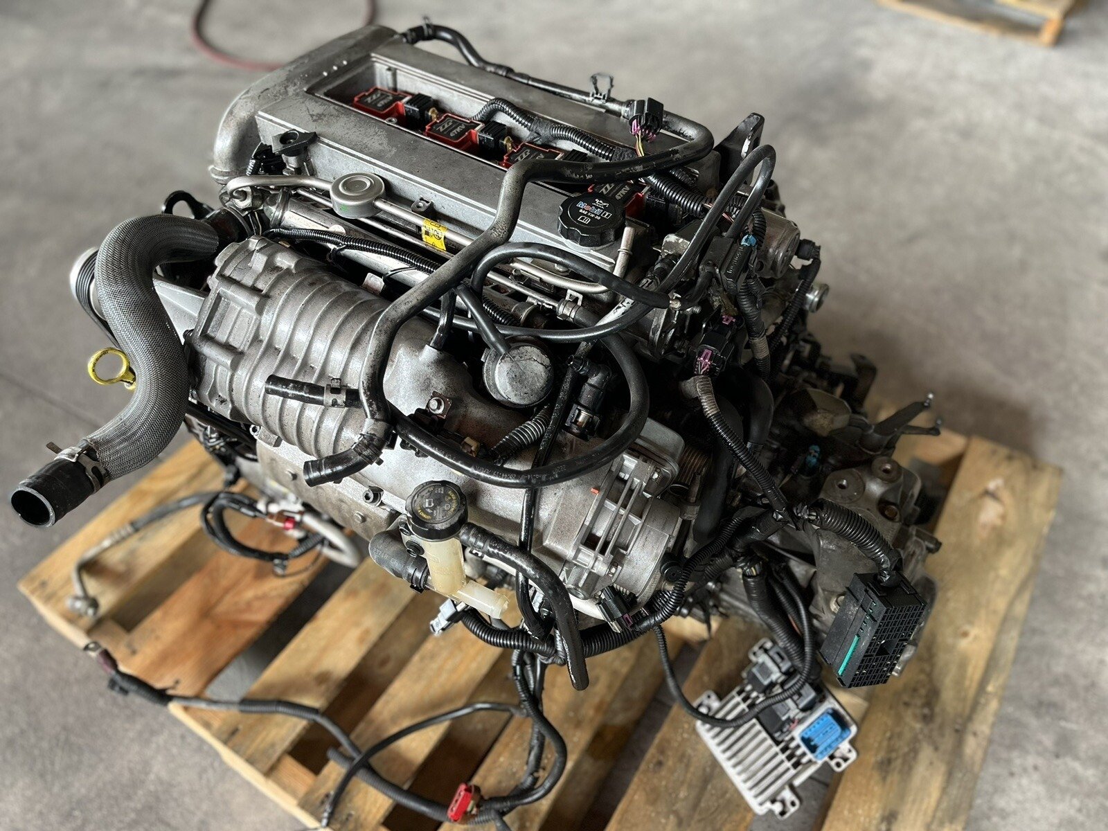 COBALT SS 2.0 LSJ ENGINE TRANSMISSION PULLOUT REDLINE - Image 8