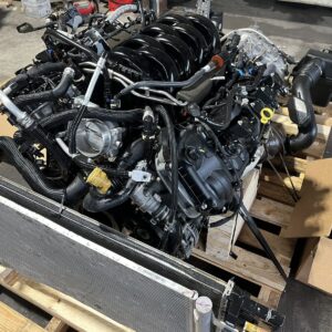 2021 Ford F-150 5.0L Coyote Engine - Complete Gen 4 V8 Pullout with 10R80 4x4 Transmission and Wiring Harnesses.