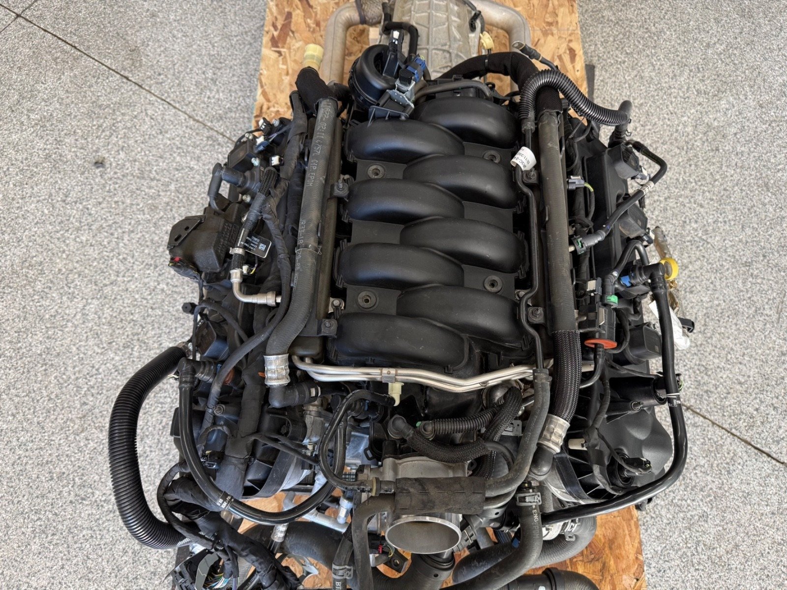 2021 Mustang 5.0L Gen 3 Engine - Complete Gen 3 aluminum DOHC V8 engine and 10R80 10-speed automatic transmission standalone pullout conversion kit