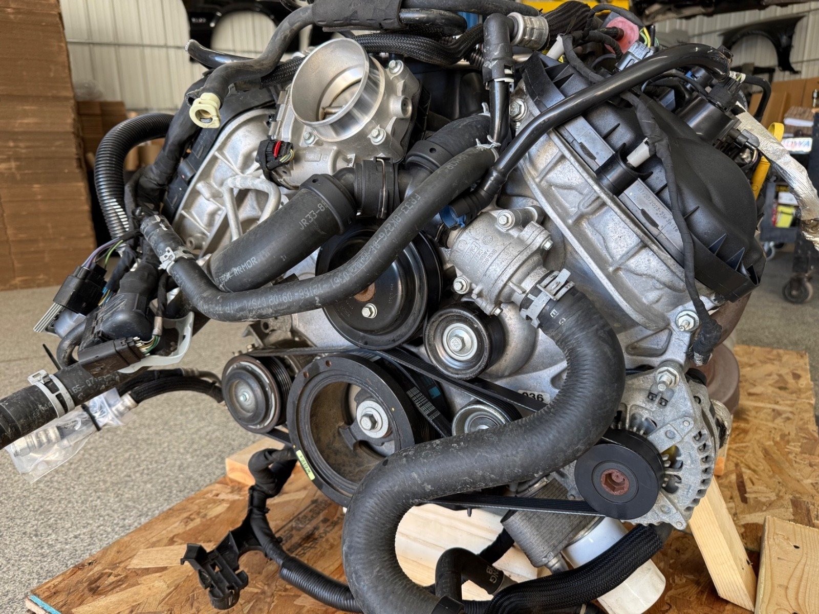 2021 Ford Mustang GT – 5.0L Gen 3 Coyote Engine & 10R80 10-Speed Automatic Transmission Pullout - Image 5