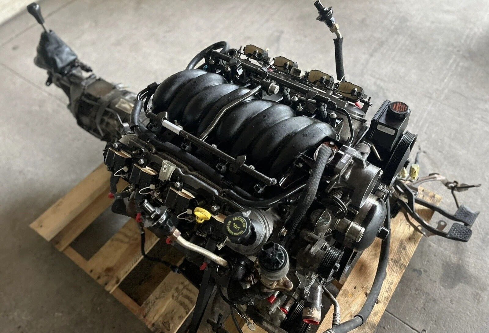 1999 Pontiac Trans Am – 5.7L LS1 Engine & T-56 6-Speed Manual Transmission Pullout - Image 6
